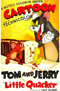 Мышонок и утенок против кота (1950)